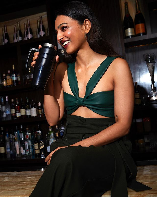 Staggering Clicks Of Radhika Apte in Designer Outfit